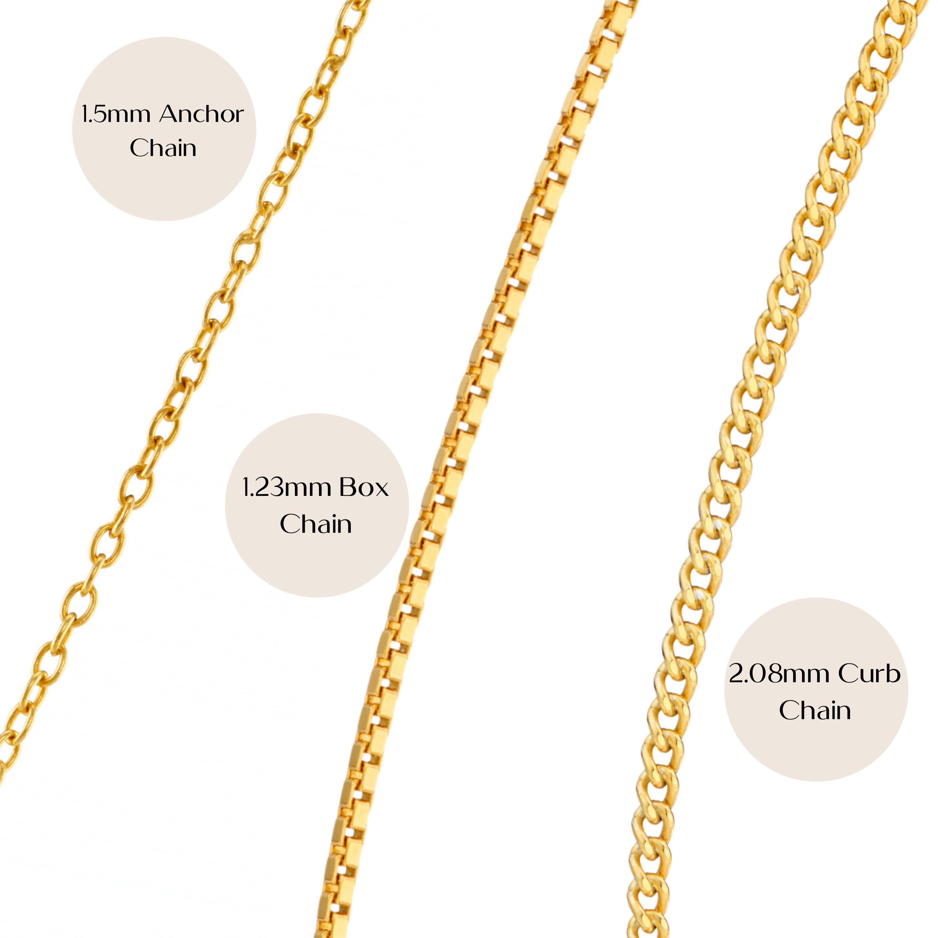 Personalised Name Necklace | Available in Silver, Gold or Rose Gold