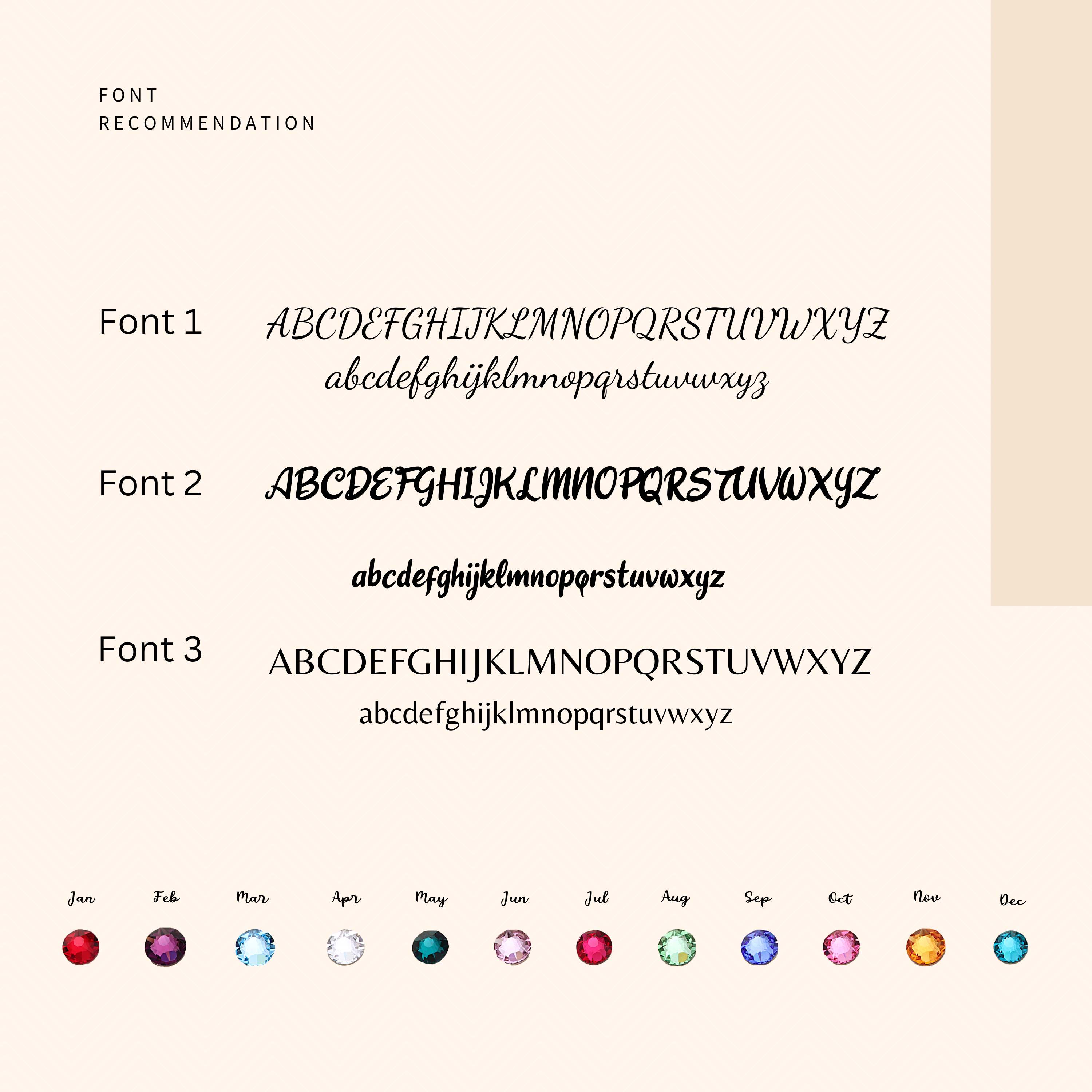 Handmade Personalised Silver Drop Necklace with Custom Birthstone