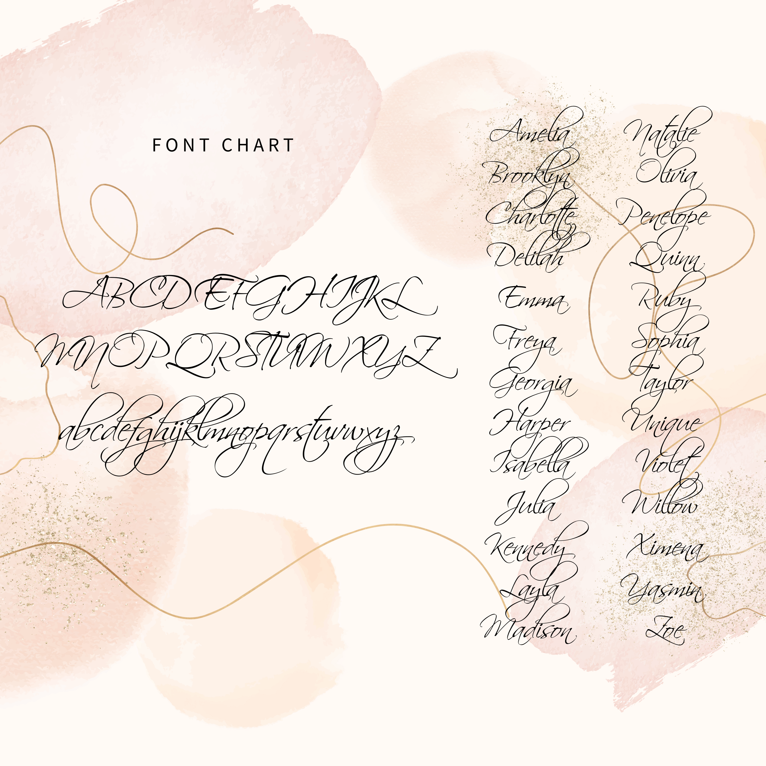 Personalised Birthstone Name Necklace