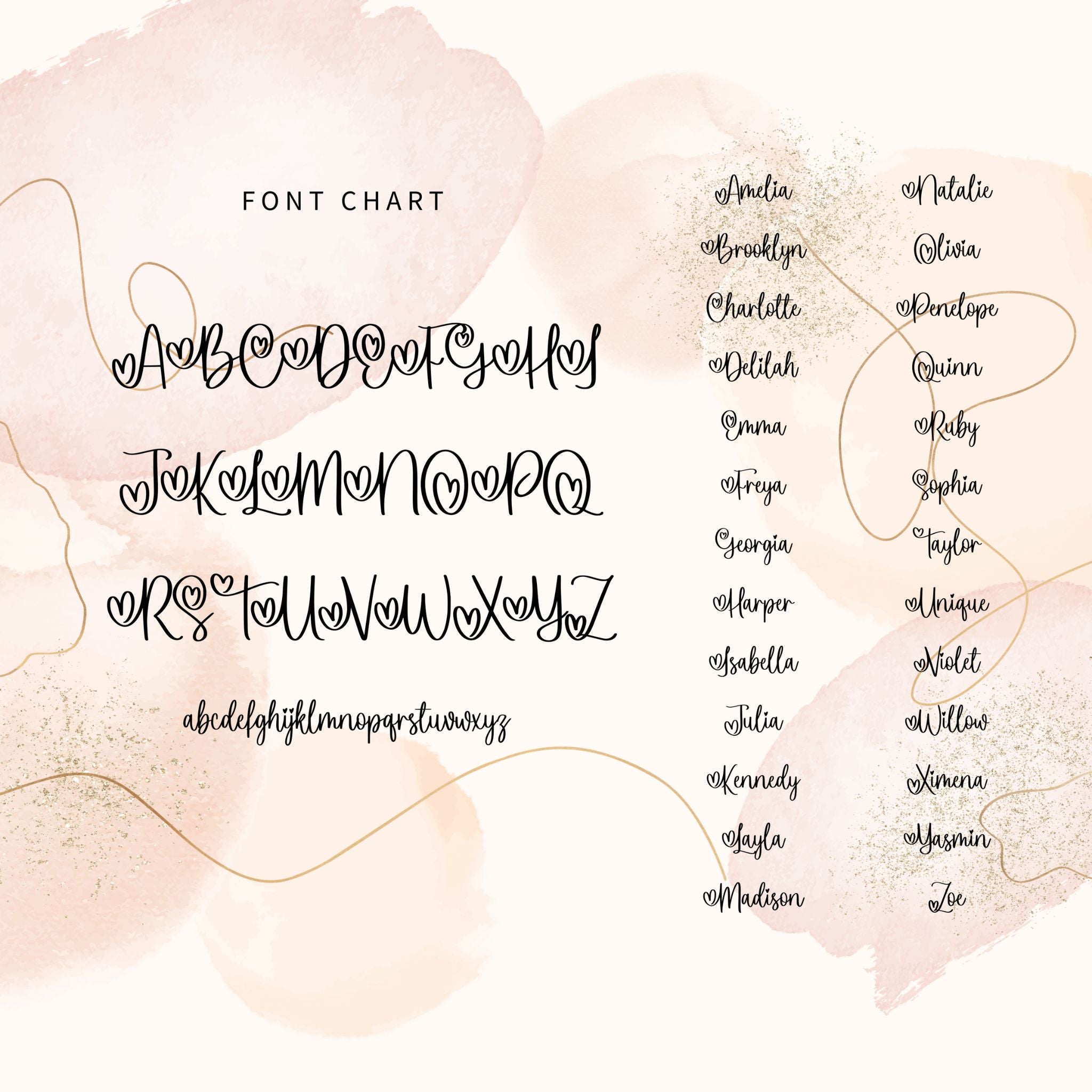 Custom Heart - Shaped Necklace with Name Personalisation