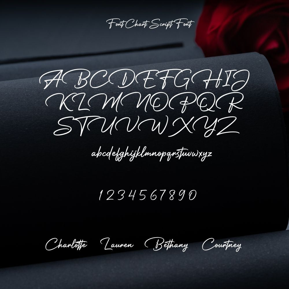 Silver Cursive Font Name Necklace - Personalised Elegance