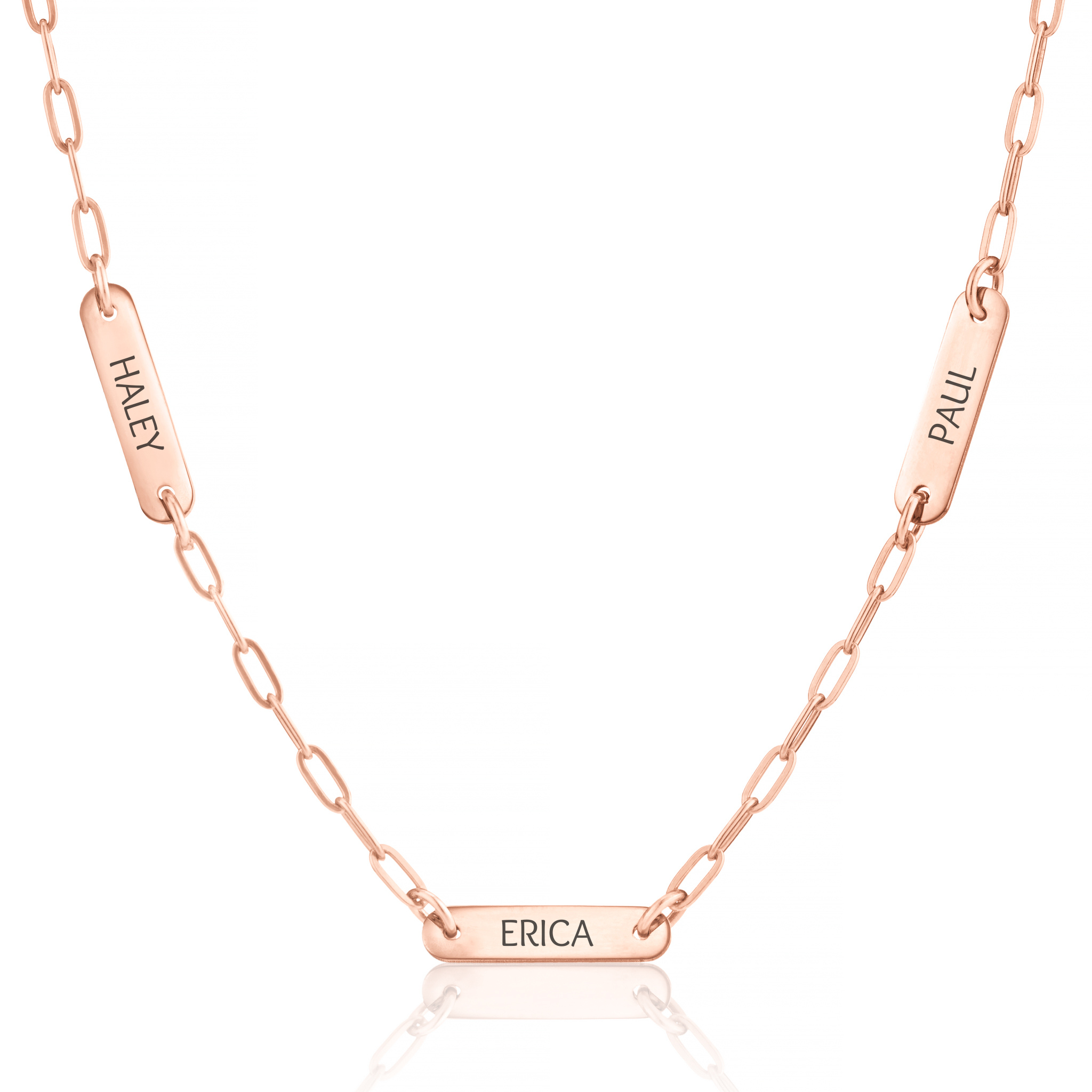 Personalised Multiple Name Necklace | Available in Silver, Gold or Rose Gold