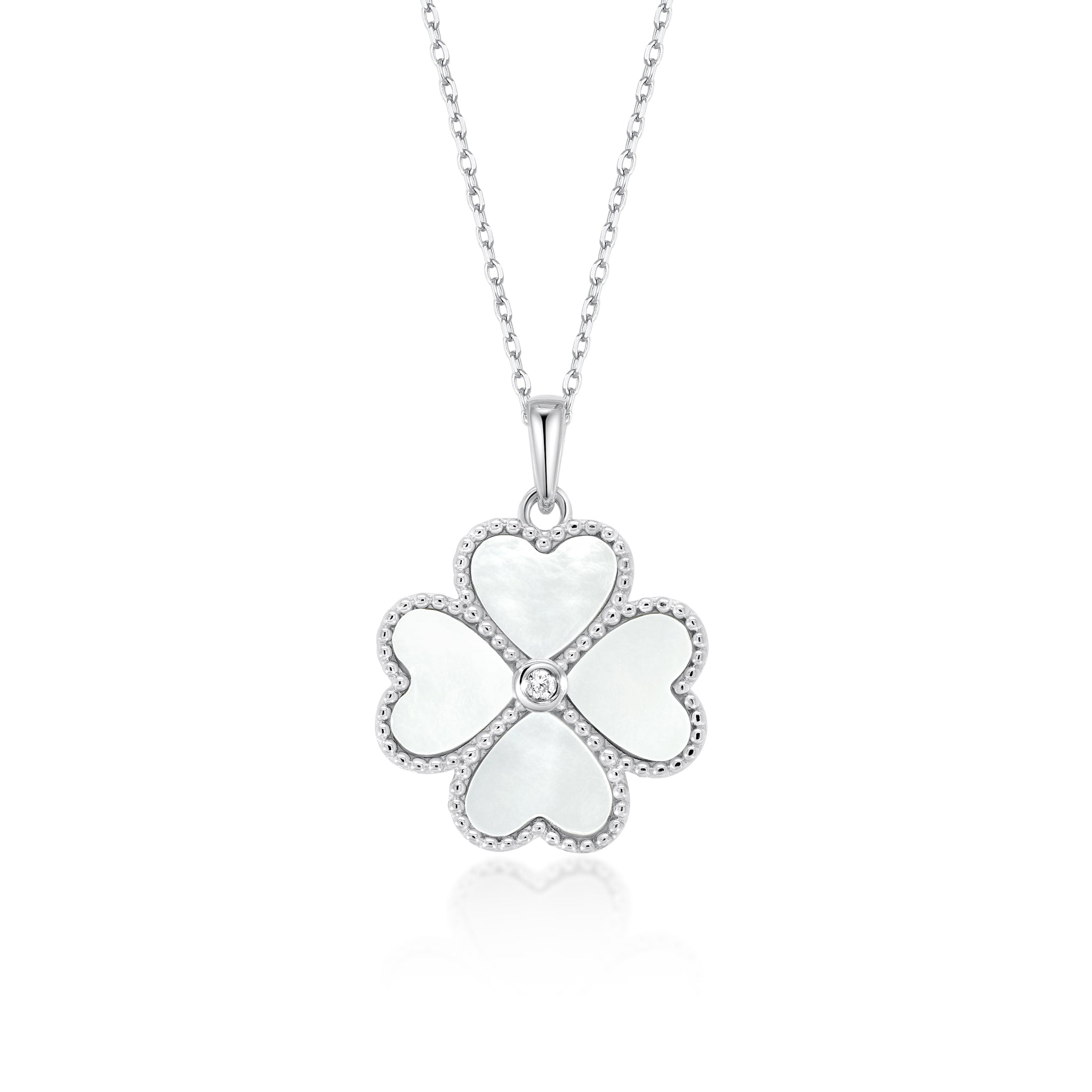 Double-Sided Clover Necklace