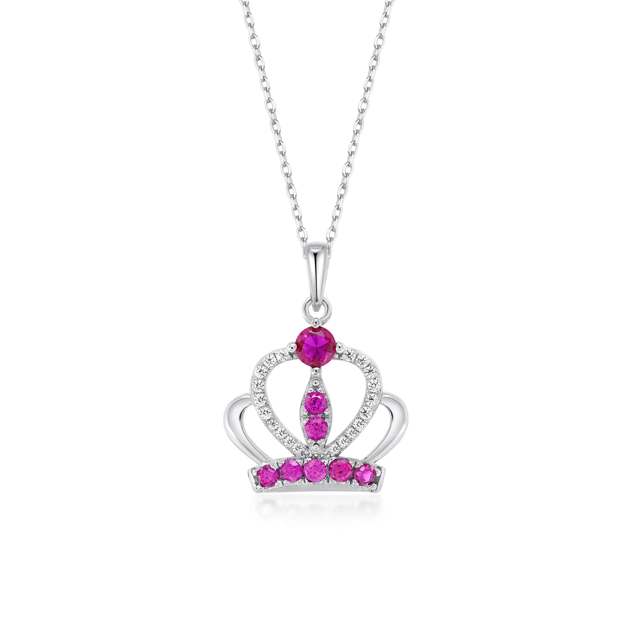 Crown Zirconia Necklace