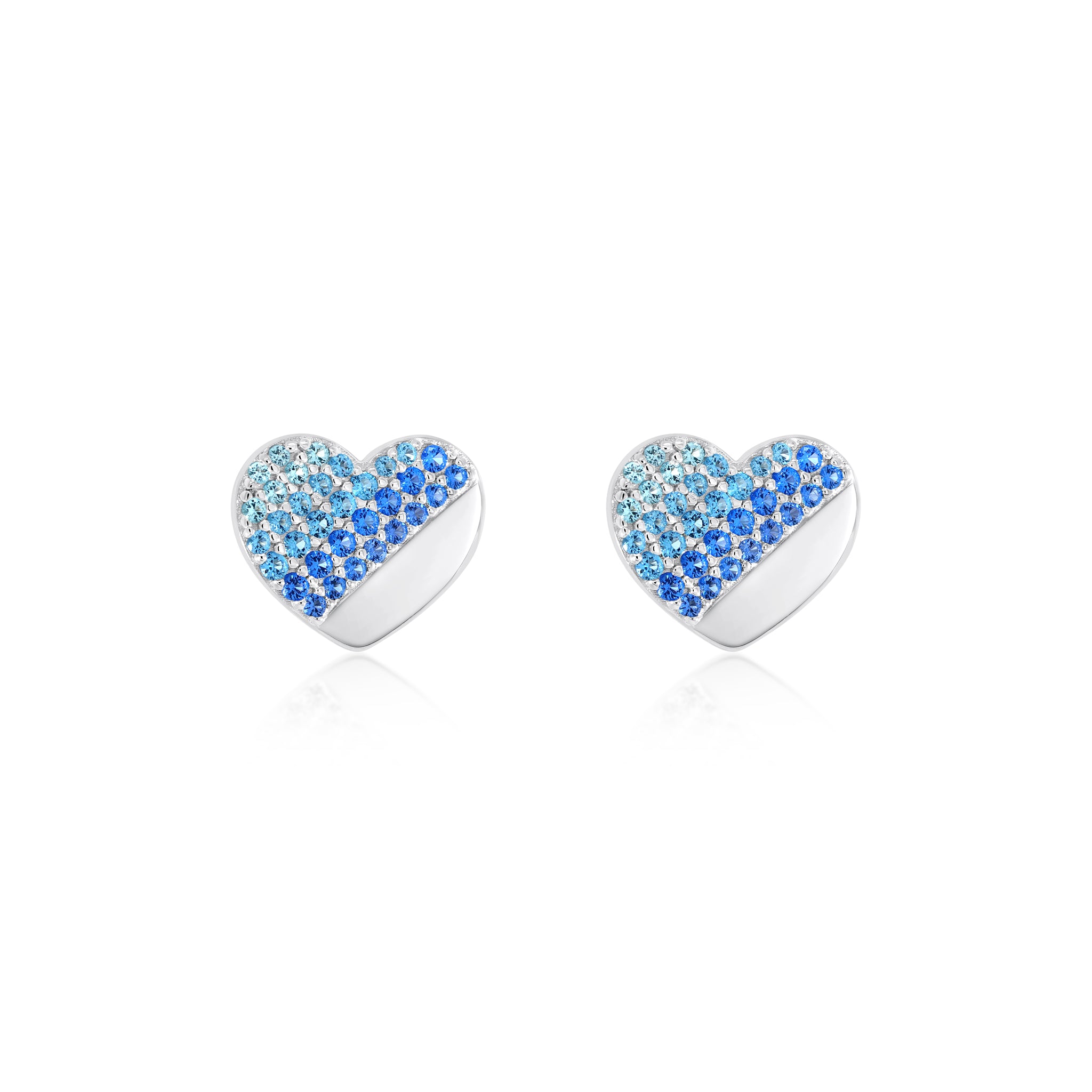 Elegant Blue Heart Set