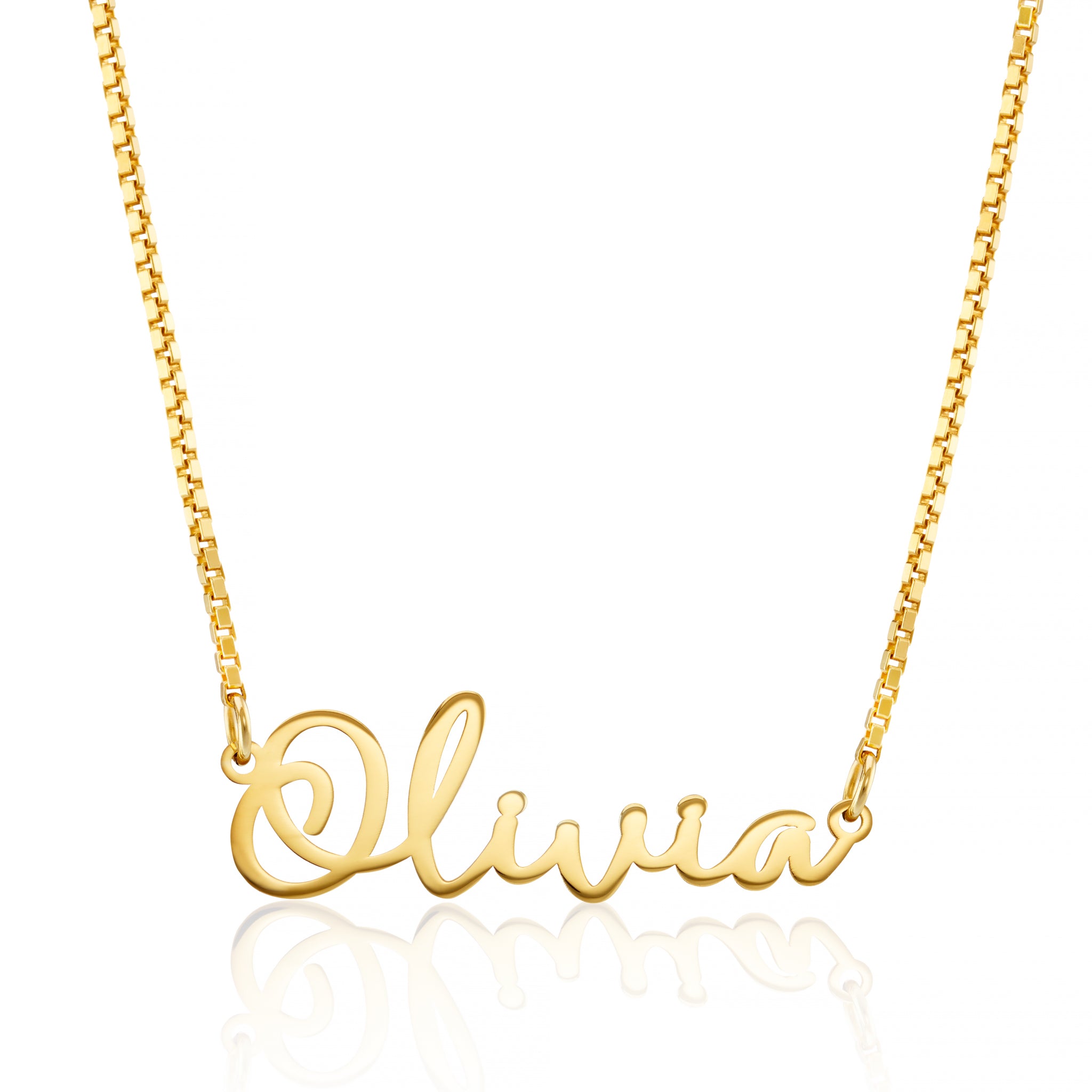 Personalised Name Necklace | Available in Silver, Gold or Rose Gold