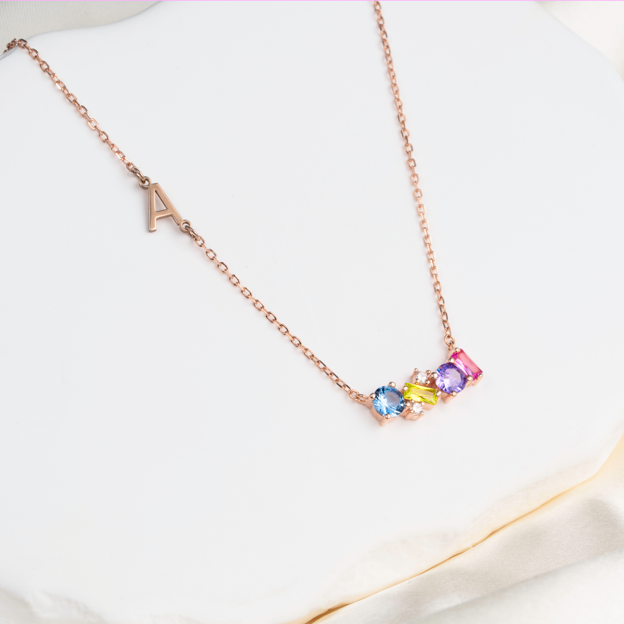 Personalised Gemstone Necklace