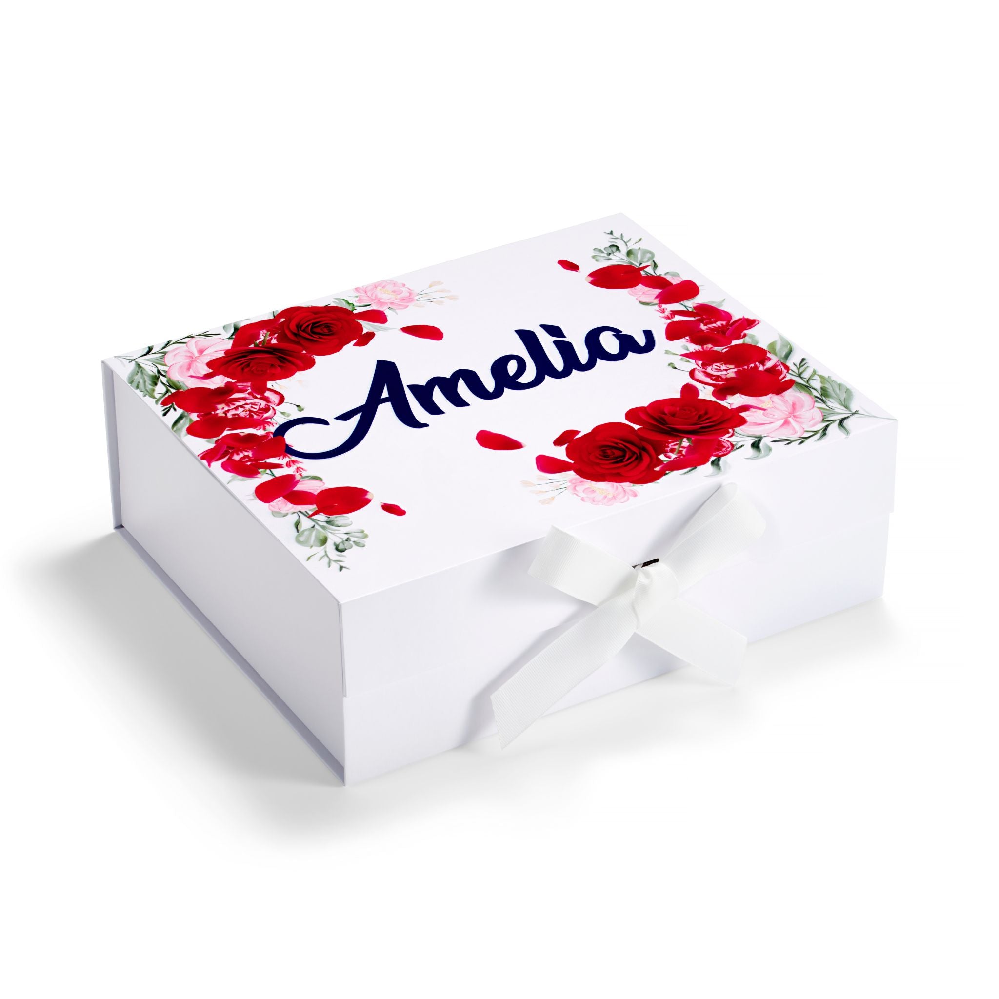 Luxury Personalised Gift Box with Name Jewellery