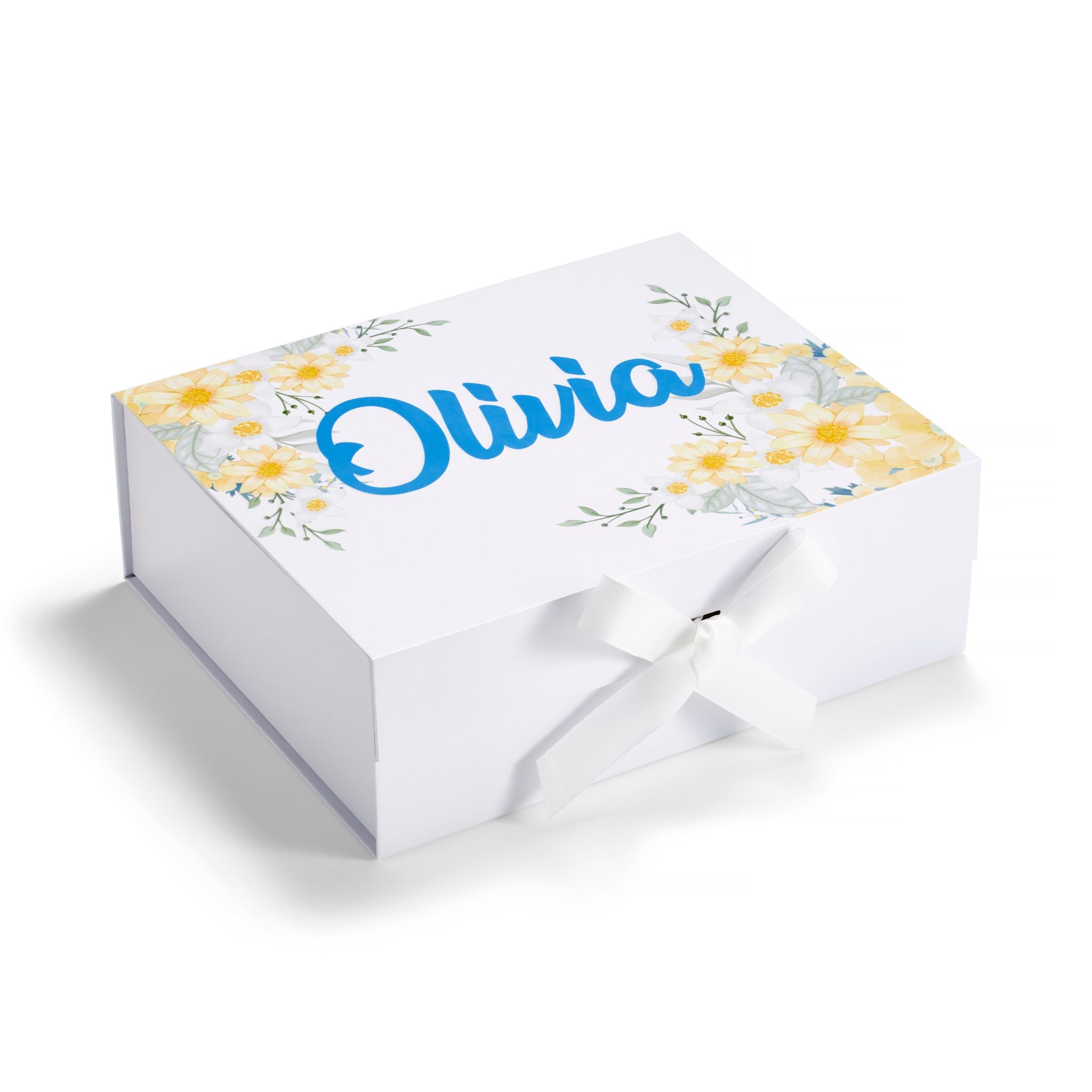 Luxury Personalised Gift Box with Name Jewellery