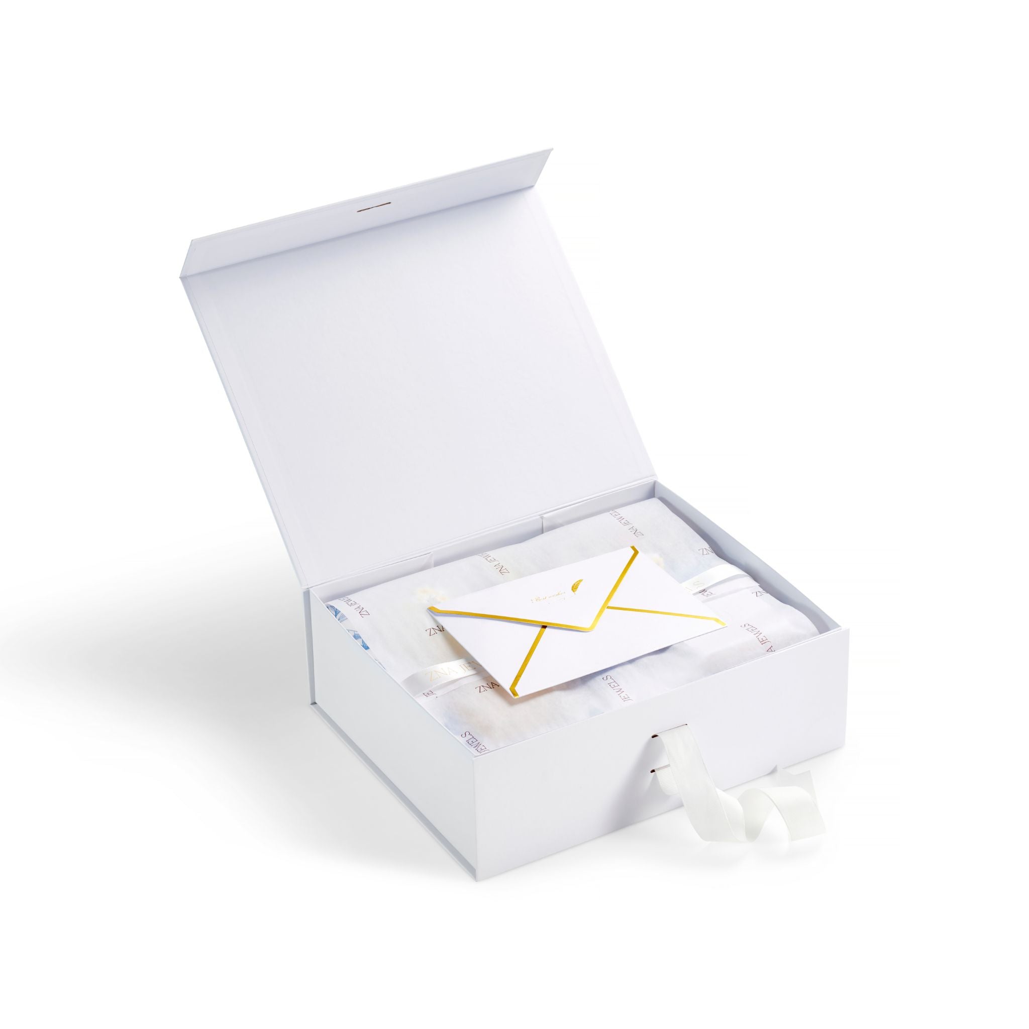 Luxury Personalised Gift Box with Name Jewellery