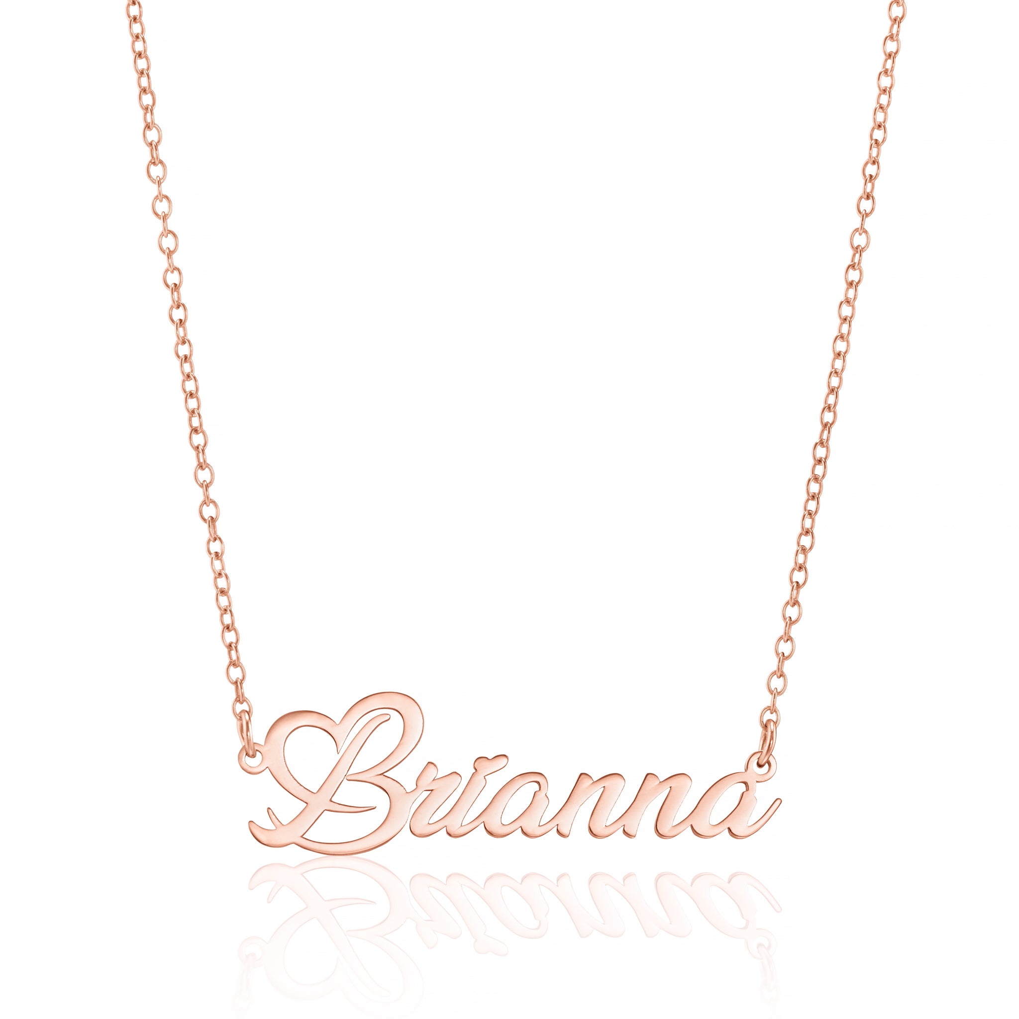 Personalised Heart Name Necklace